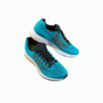 Blue sneakers